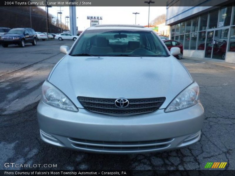 Lunar Mist Metallic / Stone 2004 Toyota Camry LE