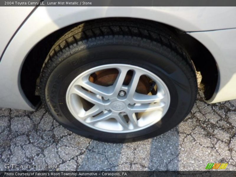 Lunar Mist Metallic / Stone 2004 Toyota Camry LE