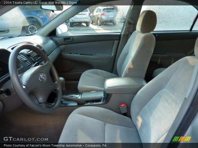 Lunar Mist Metallic / Stone 2004 Toyota Camry LE