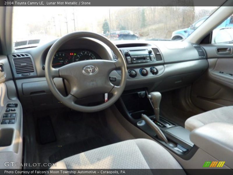 Lunar Mist Metallic / Stone 2004 Toyota Camry LE