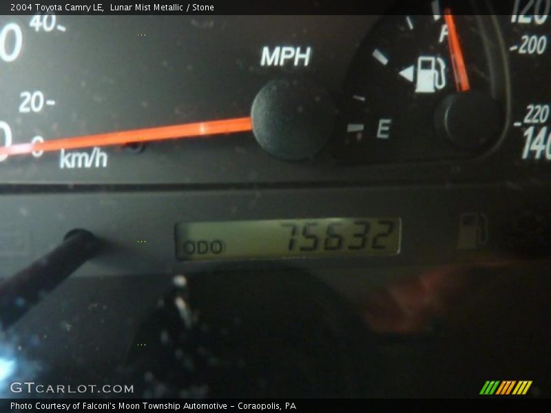 Lunar Mist Metallic / Stone 2004 Toyota Camry LE