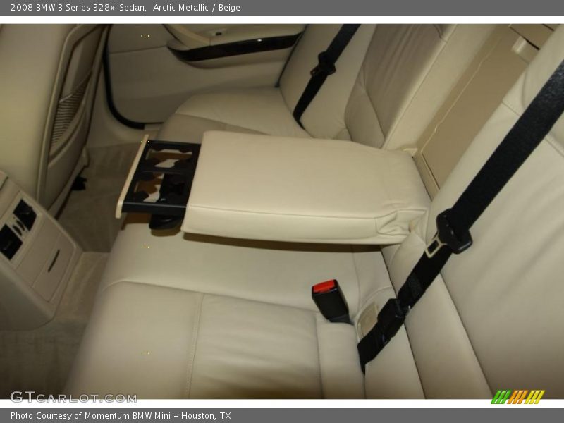 Arctic Metallic / Beige 2008 BMW 3 Series 328xi Sedan