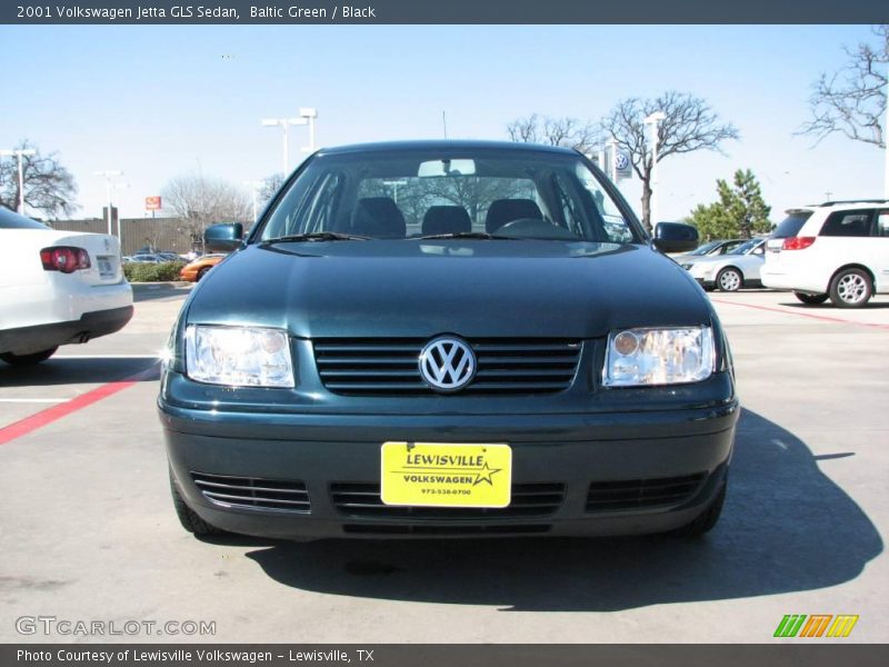 Baltic Green / Black 2001 Volkswagen Jetta GLS Sedan