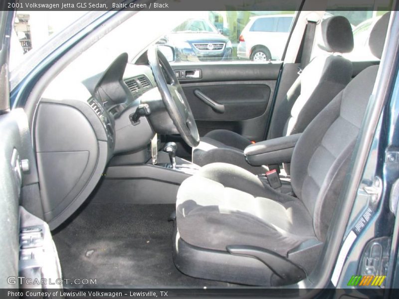 Baltic Green / Black 2001 Volkswagen Jetta GLS Sedan