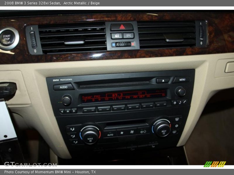 Arctic Metallic / Beige 2008 BMW 3 Series 328xi Sedan