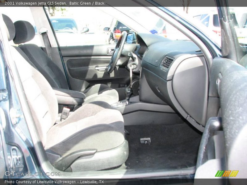 Baltic Green / Black 2001 Volkswagen Jetta GLS Sedan