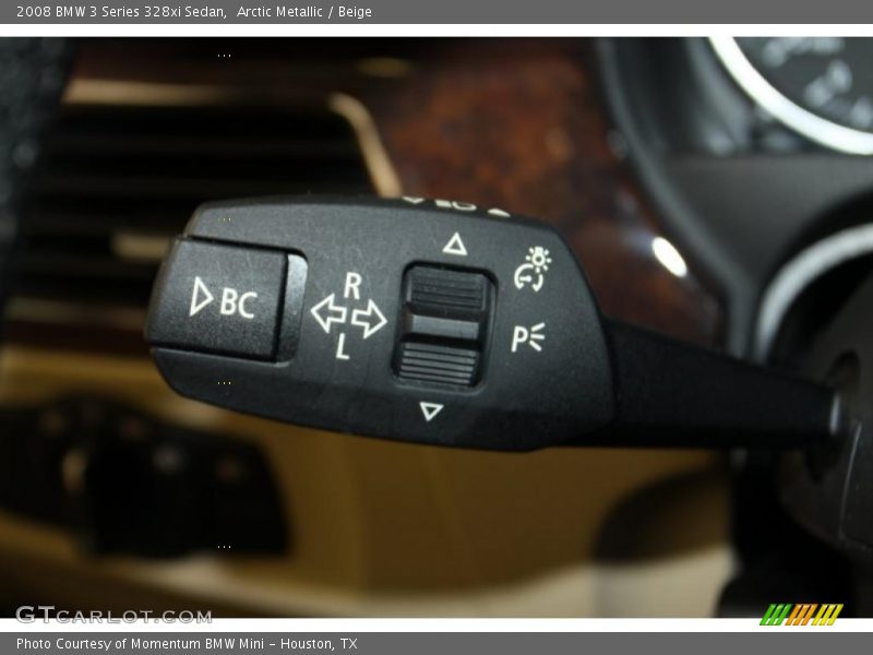 Arctic Metallic / Beige 2008 BMW 3 Series 328xi Sedan