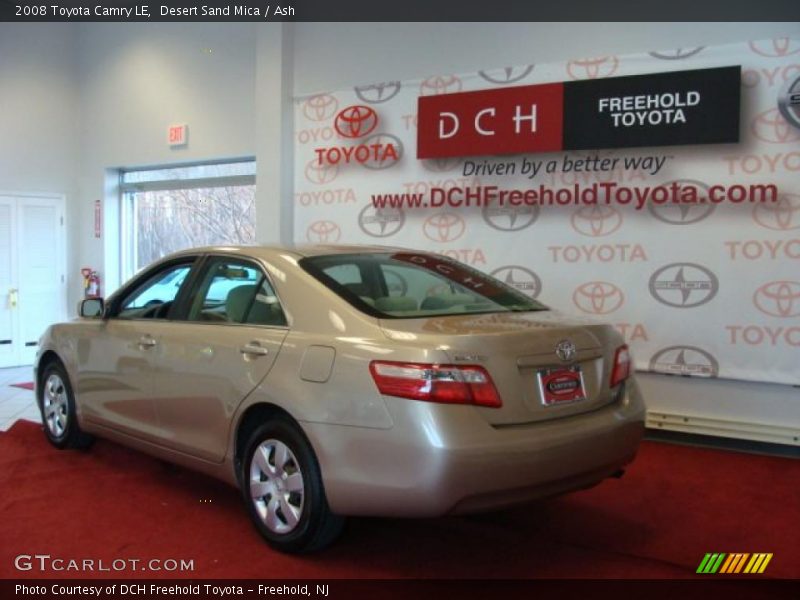 Desert Sand Mica / Ash 2008 Toyota Camry LE