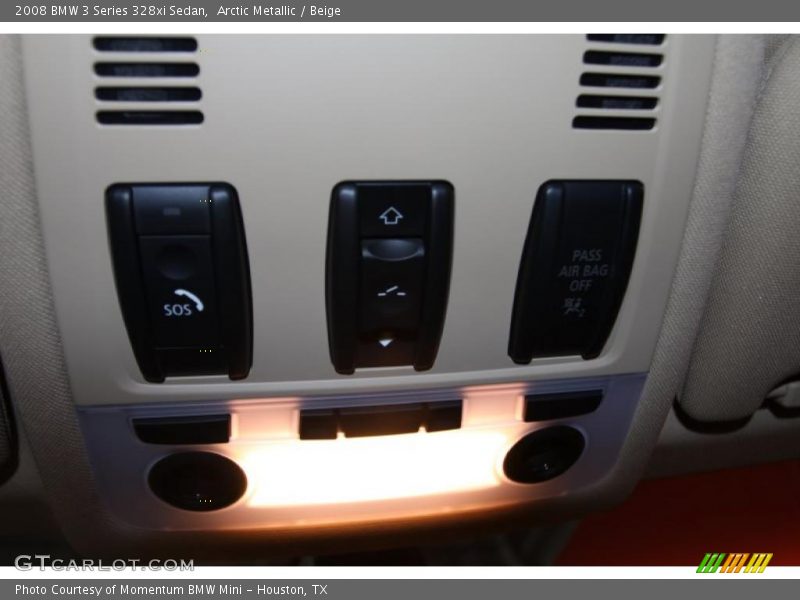 Arctic Metallic / Beige 2008 BMW 3 Series 328xi Sedan