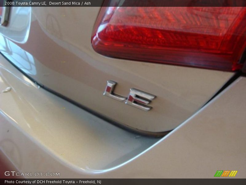 Desert Sand Mica / Ash 2008 Toyota Camry LE