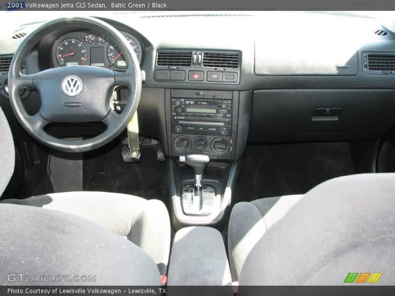 Baltic Green / Black 2001 Volkswagen Jetta GLS Sedan