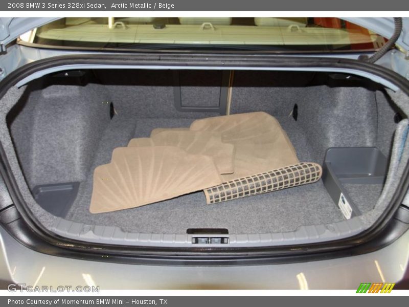 Arctic Metallic / Beige 2008 BMW 3 Series 328xi Sedan