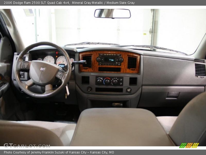 Mineral Gray Metallic / Medium Slate Gray 2006 Dodge Ram 2500 SLT Quad Cab 4x4