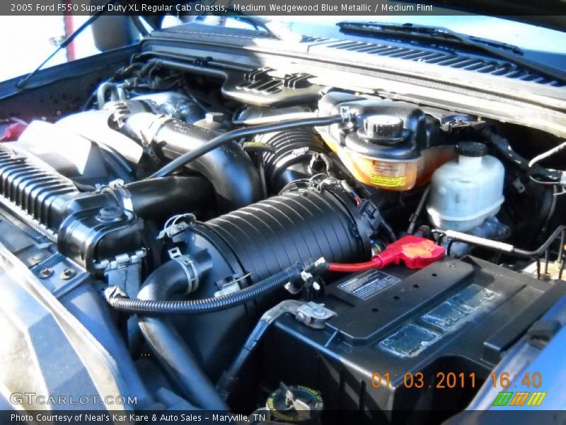  2005 F550 Super Duty XL Regular Cab Chassis Engine - 6.0 Liter OHV 32-Valve Power Stroke Turbo Diesel V8