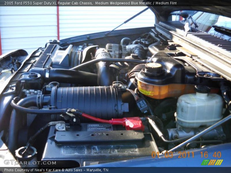  2005 F550 Super Duty XL Regular Cab Chassis Engine - 6.0 Liter OHV 32-Valve Power Stroke Turbo Diesel V8