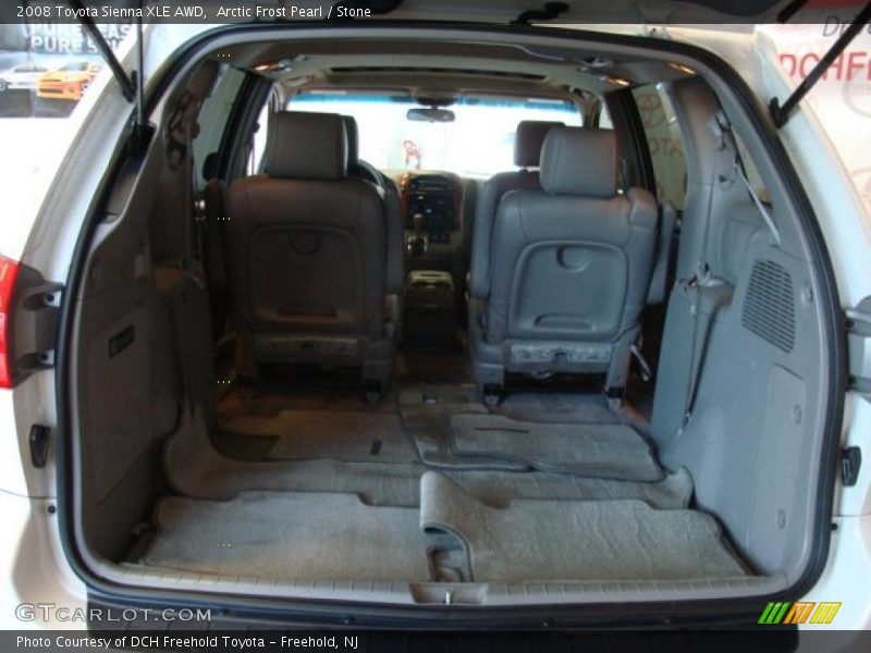 Arctic Frost Pearl / Stone 2008 Toyota Sienna XLE AWD