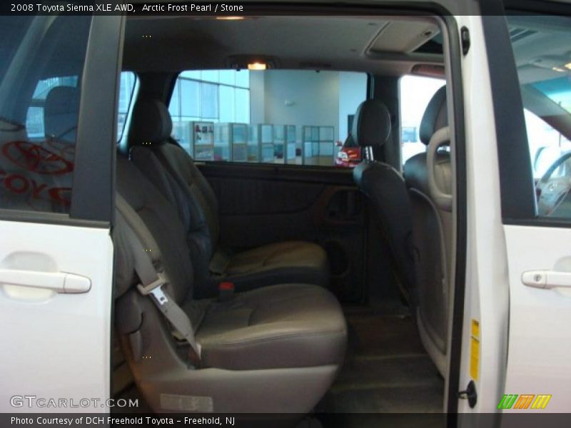 Arctic Frost Pearl / Stone 2008 Toyota Sienna XLE AWD