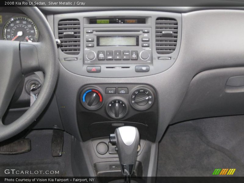 Silver Metallic / Gray 2008 Kia Rio LX Sedan