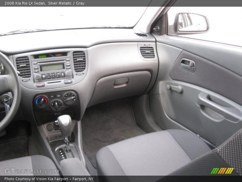 Silver Metallic / Gray 2008 Kia Rio LX Sedan