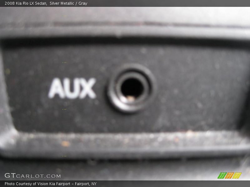 Silver Metallic / Gray 2008 Kia Rio LX Sedan