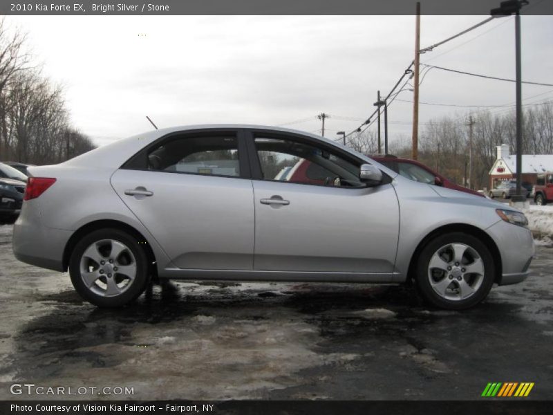 Bright Silver / Stone 2010 Kia Forte EX