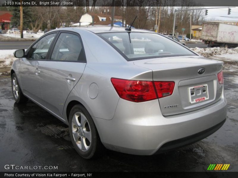 Bright Silver / Stone 2010 Kia Forte EX