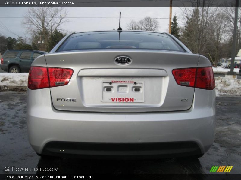 Bright Silver / Stone 2010 Kia Forte EX