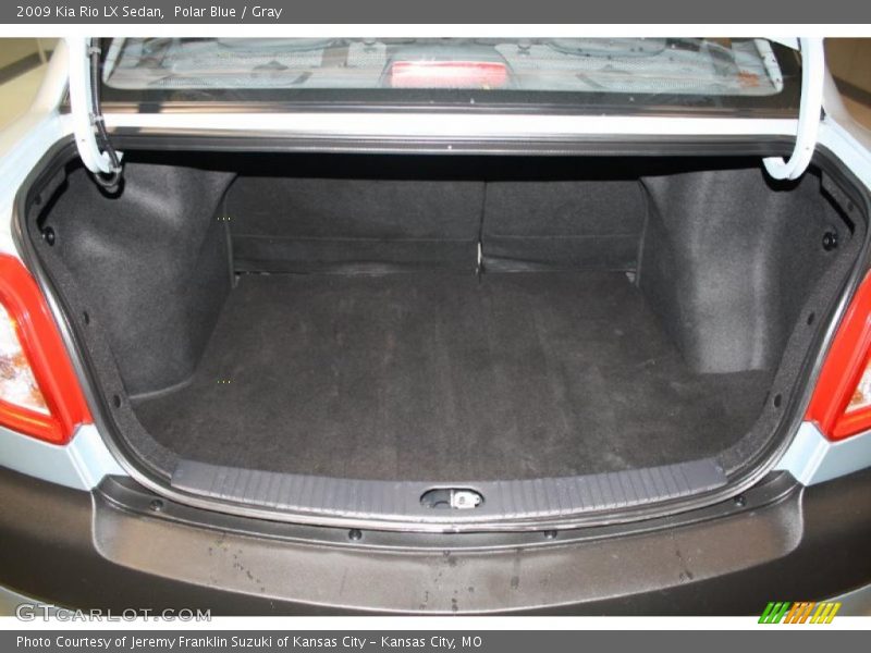 Polar Blue / Gray 2009 Kia Rio LX Sedan