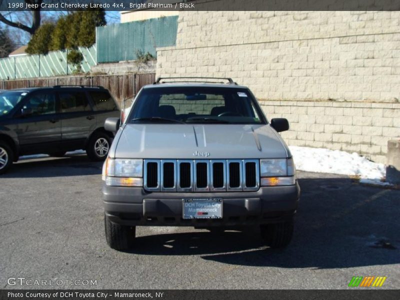 Bright Platinum / Black 1998 Jeep Grand Cherokee Laredo 4x4