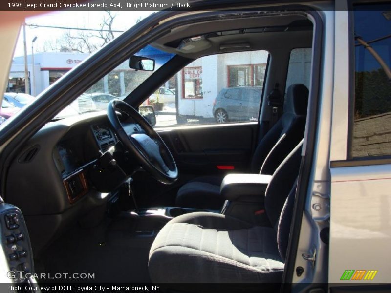Bright Platinum / Black 1998 Jeep Grand Cherokee Laredo 4x4