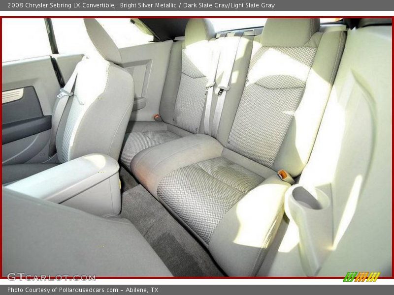 Bright Silver Metallic / Dark Slate Gray/Light Slate Gray 2008 Chrysler Sebring LX Convertible
