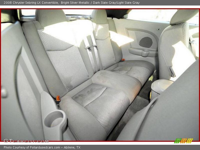 Bright Silver Metallic / Dark Slate Gray/Light Slate Gray 2008 Chrysler Sebring LX Convertible