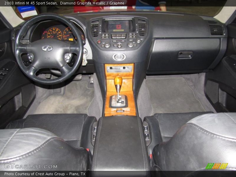 Dashboard of 2003 M 45 Sport Sedan