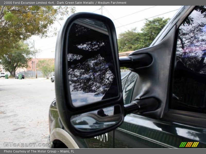 Dark Green Satin Metallic / Medium Parchment 2000 Ford Excursion Limited 4x4
