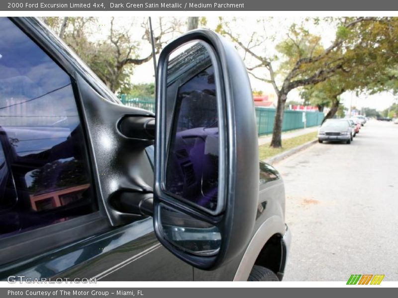 Dark Green Satin Metallic / Medium Parchment 2000 Ford Excursion Limited 4x4