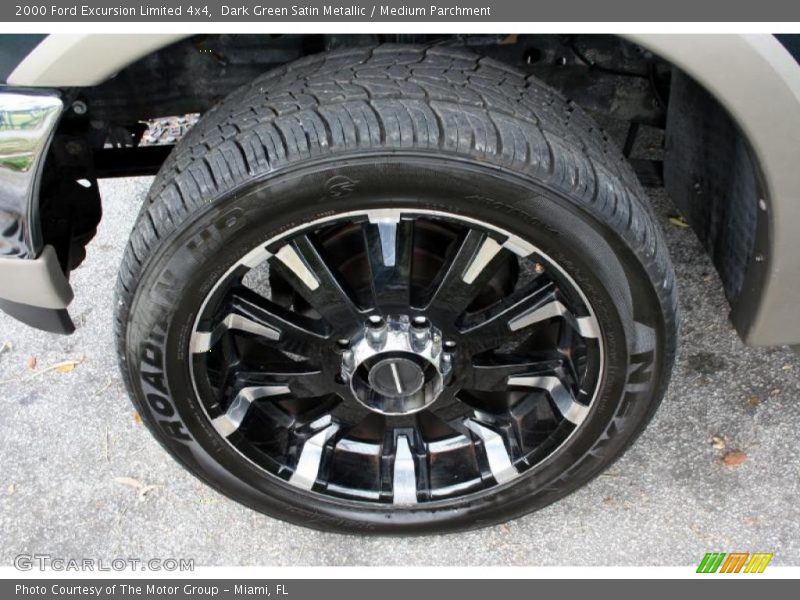 Custom Wheels of 2000 Excursion Limited 4x4