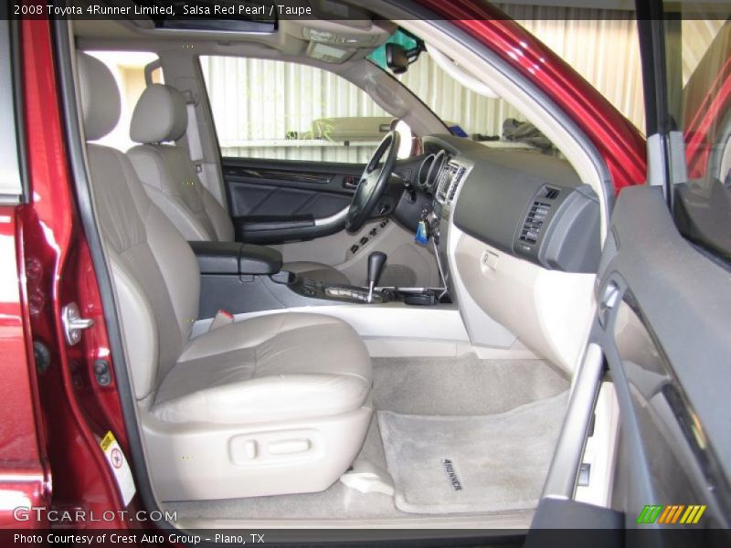 Salsa Red Pearl / Taupe 2008 Toyota 4Runner Limited