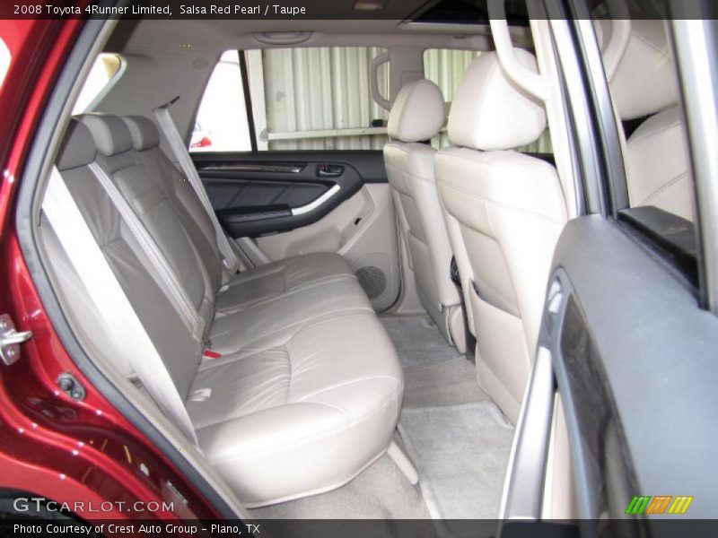 Salsa Red Pearl / Taupe 2008 Toyota 4Runner Limited