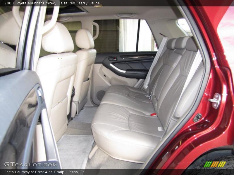 Salsa Red Pearl / Taupe 2008 Toyota 4Runner Limited