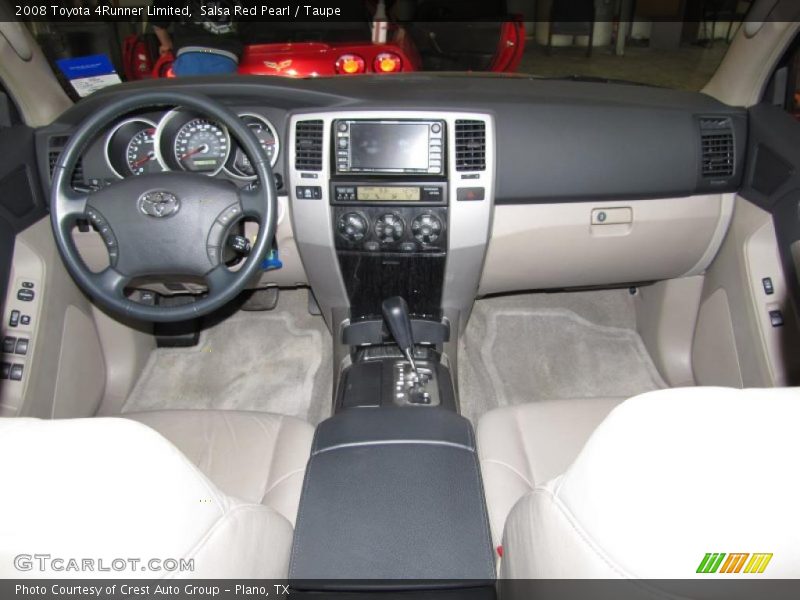 Salsa Red Pearl / Taupe 2008 Toyota 4Runner Limited