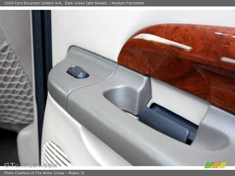 Dark Green Satin Metallic / Medium Parchment 2000 Ford Excursion Limited 4x4
