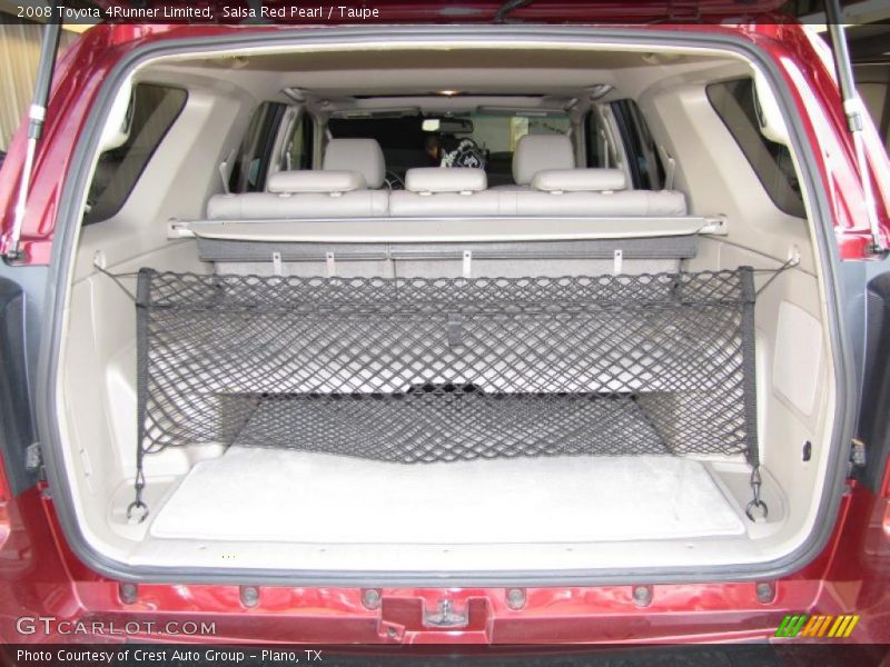 Salsa Red Pearl / Taupe 2008 Toyota 4Runner Limited