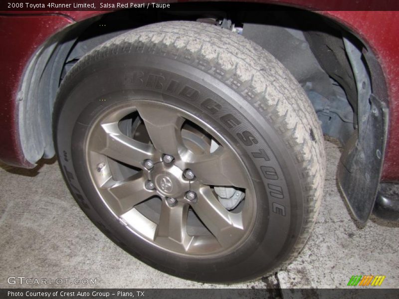 Salsa Red Pearl / Taupe 2008 Toyota 4Runner Limited