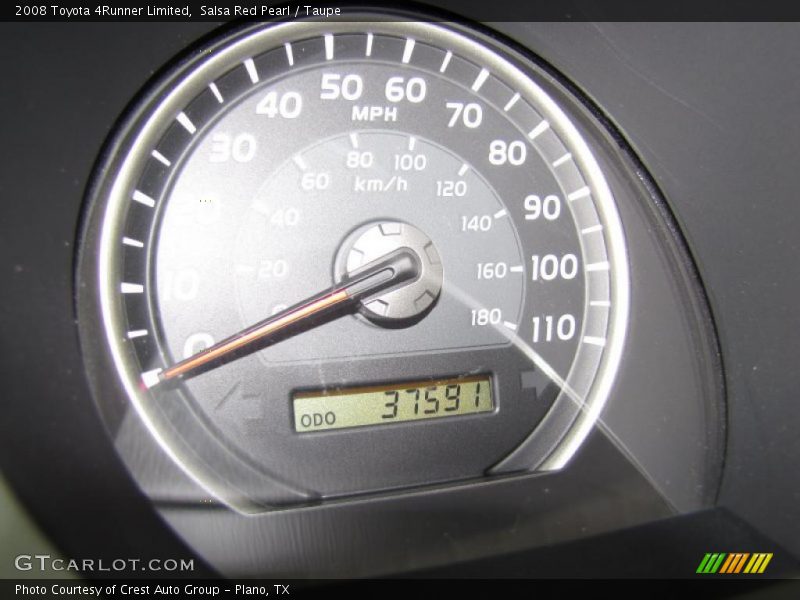 Salsa Red Pearl / Taupe 2008 Toyota 4Runner Limited