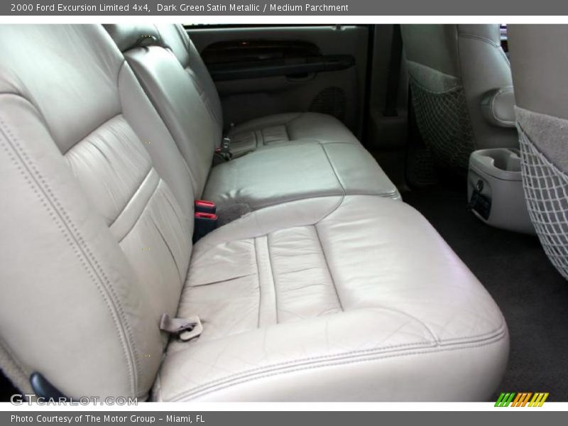 Dark Green Satin Metallic / Medium Parchment 2000 Ford Excursion Limited 4x4
