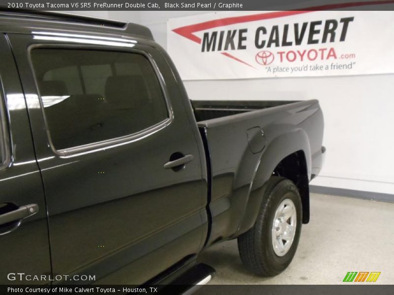 Black Sand Pearl / Graphite 2010 Toyota Tacoma V6 SR5 PreRunner Double Cab