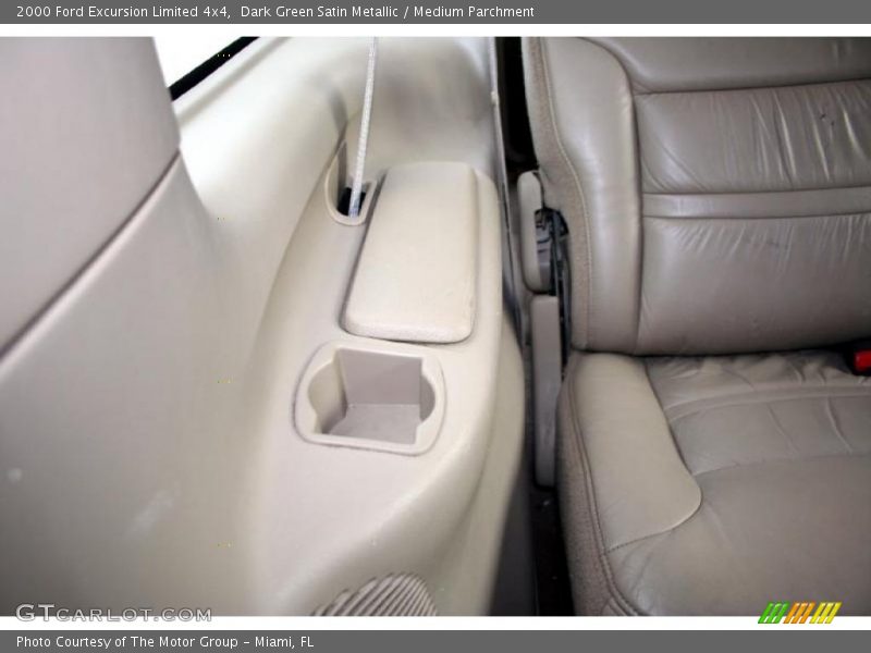Dark Green Satin Metallic / Medium Parchment 2000 Ford Excursion Limited 4x4