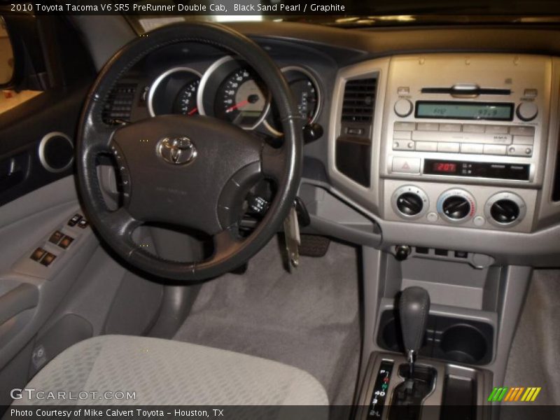 Black Sand Pearl / Graphite 2010 Toyota Tacoma V6 SR5 PreRunner Double Cab