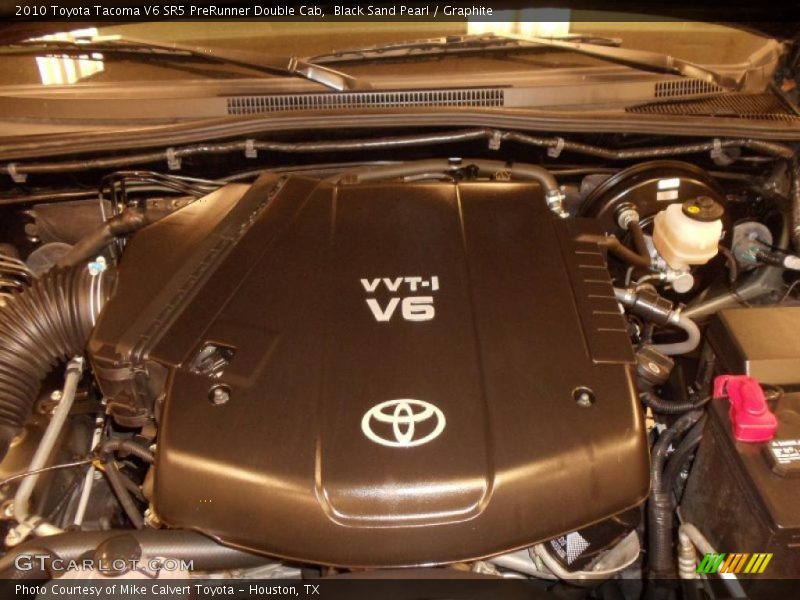Black Sand Pearl / Graphite 2010 Toyota Tacoma V6 SR5 PreRunner Double Cab