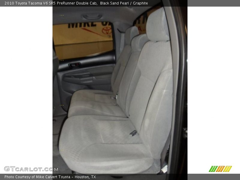 Black Sand Pearl / Graphite 2010 Toyota Tacoma V6 SR5 PreRunner Double Cab